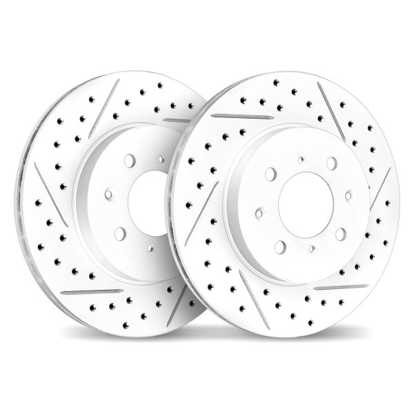 DFC® - Geoperformance Drilled and Slotted Front Drilled and Slotted Brake Rotors