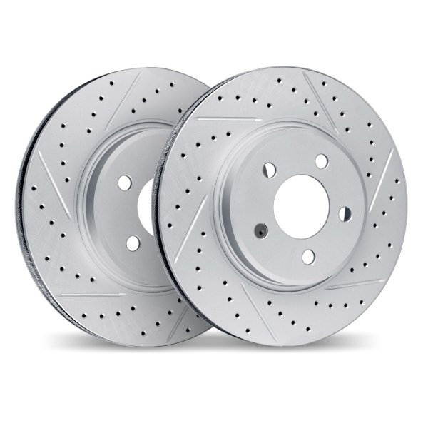 DFC® - Geoperformance Drilled and Slotted Rear Drilled and Slotted Brake Rotors