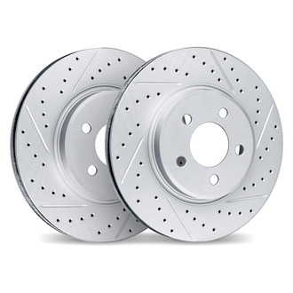 DFC® - Geoperformance Drilled and Slotted Brake Rotors Quantity