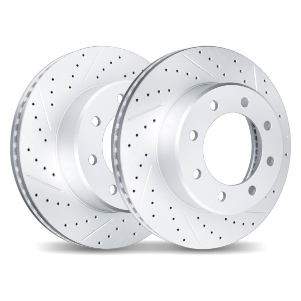 DFC® - Geoperformance Drilled and Slotted Front Drilled and Slotted Brake Rotors