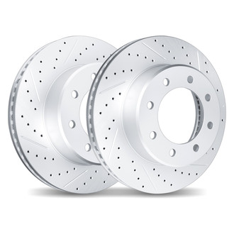 DFC® - Geoperformance Drilled and Slotted Brake Rotors Quantity
