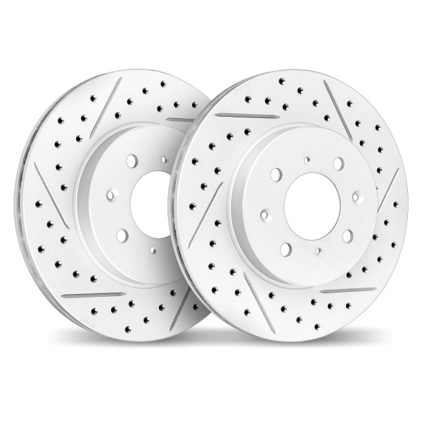 DFC® - Geoperformance Drilled and Slotted Front Drilled and Slotted Brake Rotors