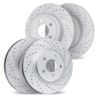 DFC® - Geoperformance Drilled and Slotted Brake Rotors