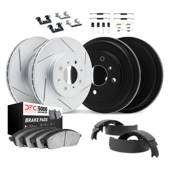 DFC® - Geoperformance Slotted Brake Kit with 5000 Advanced Brake Pads