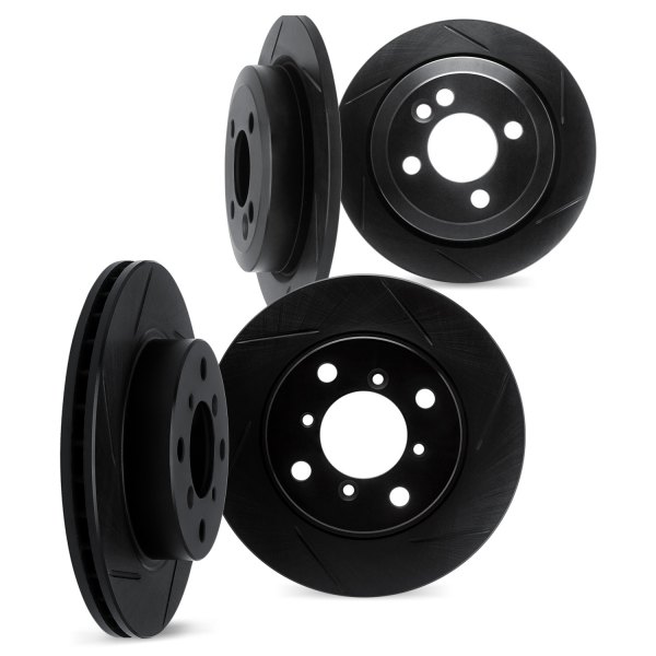 DFC® - Premium Slotted Front and Rear Brake Rotors