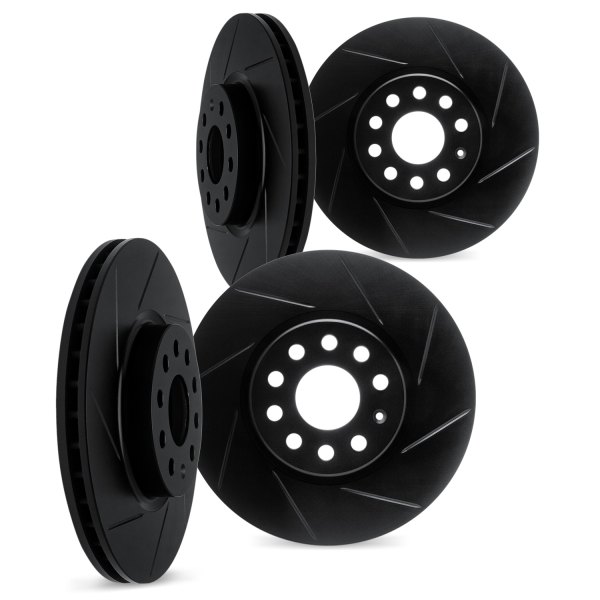 DFC® - Premium Slotted Front and Rear Brake Rotors