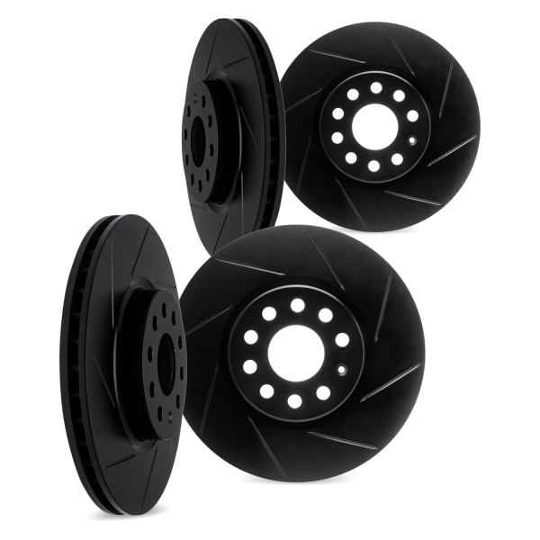 DFC® - Premium Slotted Front and Rear Brake Rotors