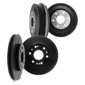 DFC® - Premium Slotted Front and Rear Brake Rotors