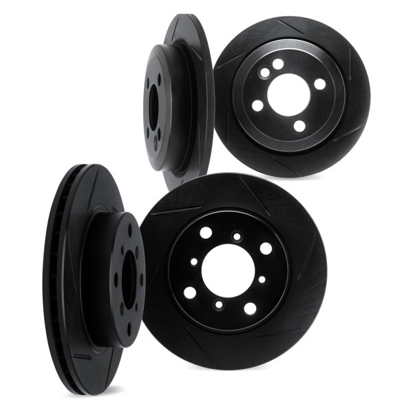 DFC® - Premium Slotted Front and Rear Brake Rotors