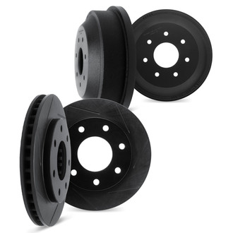 DFC® - Premium Slotted Front and Rear Brake Rotors