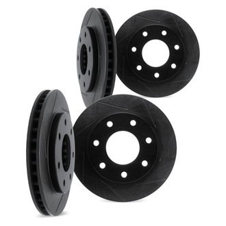 DFC® - Premium Slotted Front and Rear Brake Rotors