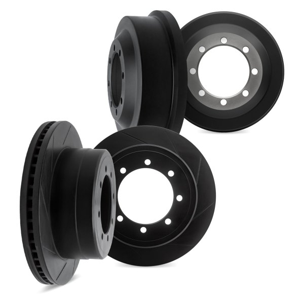 DFC® - Premium Slotted Front and Rear Brake Rotors