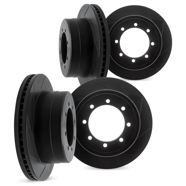 DFC® - Premium Slotted Front and Rear Brake Rotors