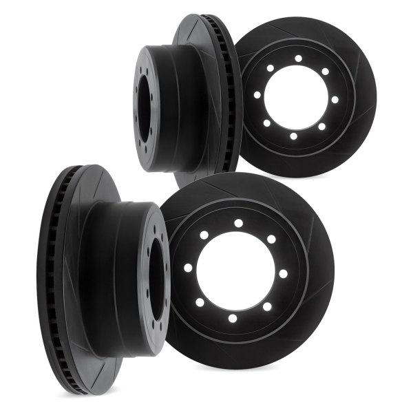 DFC® - Premium Slotted Front and Rear Brake Rotors