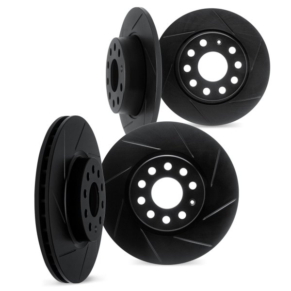 DFC® - Premium Slotted Front and Rear Brake Rotors