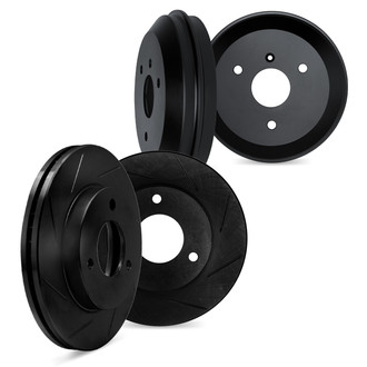 DFC® - Premium Slotted Front and Rear Brake Rotors