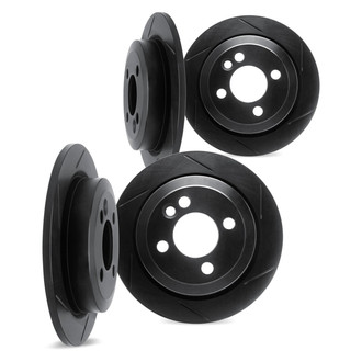 DFC® - Premium Slotted Front and Rear Brake Rotors