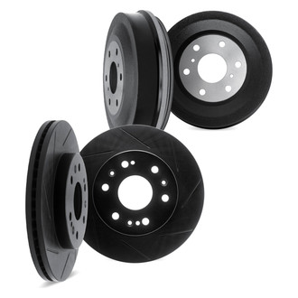 DFC® - Premium Slotted Front and Rear Brake Rotors