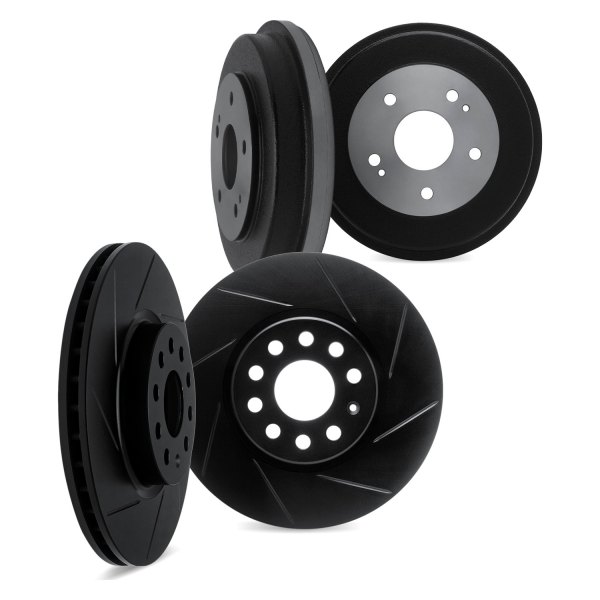 DFC® - Premium Slotted Front and Rear Brake Rotors