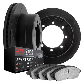 DFC® - Slotted Brake Kit with 3000 Series Semi-Metallic Brake Pads