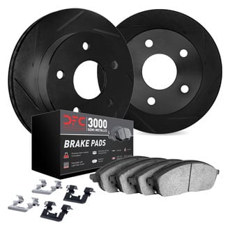 DFC® - Slotted Brake Kit with 3000 Series Semi-Metallic Brake Pads