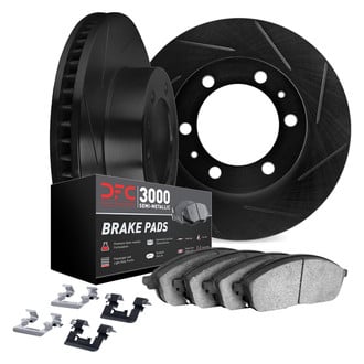 DFC® - Slotted Brake Kit with 3000 Series Semi-Metallic Brake Pads