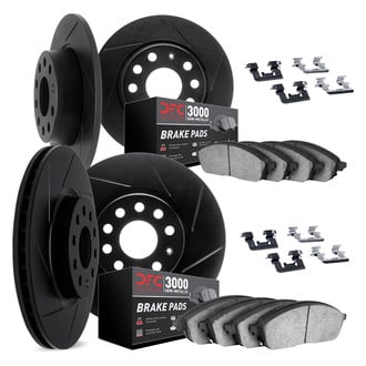 DFC® - Slotted Brake Kit with 3000 Series Semi-Metallic Brake Pads