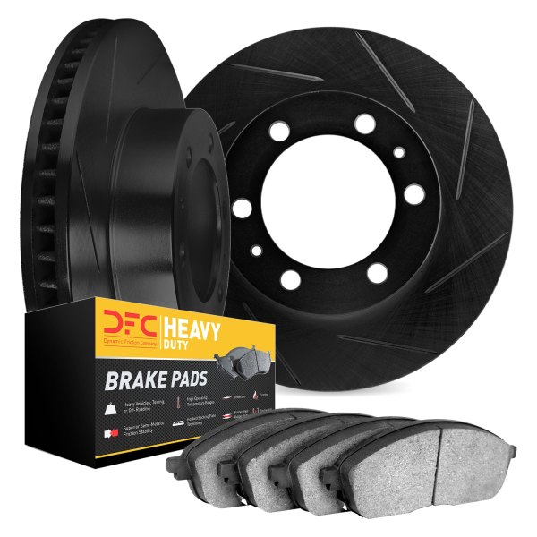 DFC® - Slotted Rear Brake Kit with Heavy Duty Brake Pads