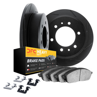 DFC® - Slotted Rear Brake Kit with Heavy Duty Brake Pads