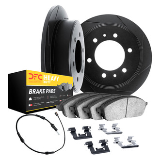 DFC® - Slotted Rear Brake Kit with Heavy Duty Brake Pads
