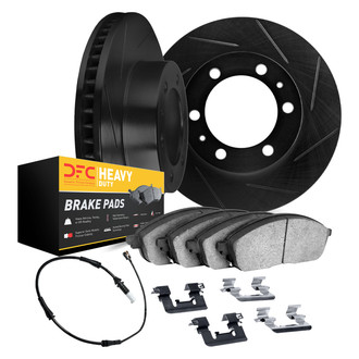 DFC® - Slotted Rear Brake Kit with Heavy Duty Brake Pads