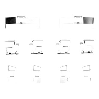 DFC® - Front Disc Brake Hardware Kit