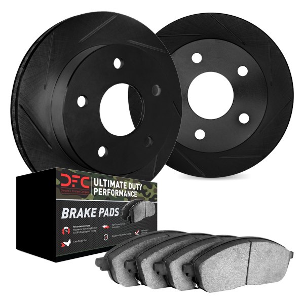 DFC® - Slotted Rear Brake Kit with Ultimate Duty Performance Brake Pads