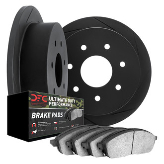 DFC® - Slotted Rear Brake Kit with Ultimate Duty Performance Brake Pads