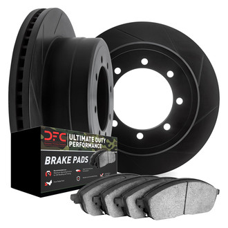 DFC® - Slotted Front Brake Kit with Ultimate Duty Performance Brake Pads