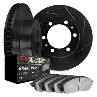 DFC® - Slotted Rear Brake Kit with Ultimate Duty Performance Brake Pads