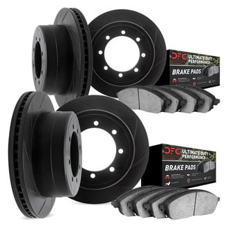 DFC® - Slotted Front and Rear Brake Kit with Ultimate Duty Performance Brake Pads
