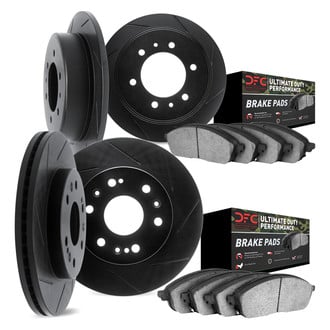 DFC® - Slotted Front and Rear Brake Kit with Ultimate Duty Performance Brake Pads