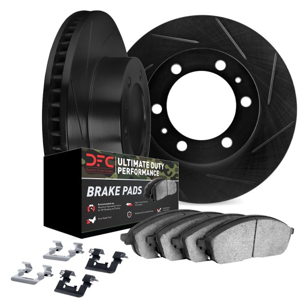 DFC® - Slotted Front Brake Kit with Ultimate Duty Performance Brake Pads