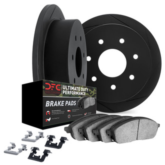 DFC® - Slotted Rear Brake Kit with Ultimate Duty Performance Brake Pads
