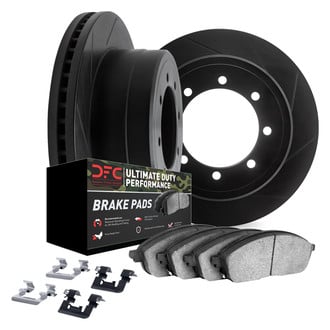 DFC® - Slotted Rear Brake Kit with Ultimate Duty Performance Brake Pads
