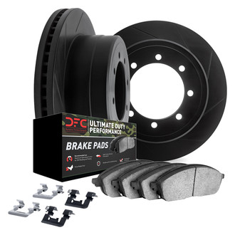 DFC® - Slotted Rear Brake Kit with Ultimate Duty Performance Brake Pads