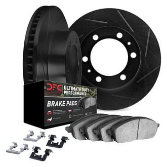 DFC® 3412-54090 - Slotted Front Brake Kit with Ultimate Duty Performance Brake Pads