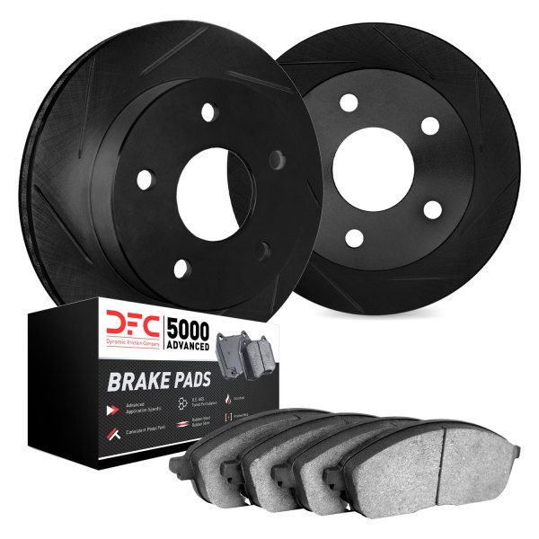 DFC® - Slotted Front Brake Kit with 5000 Advanced Brake Pads