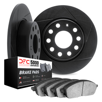 DFC® - Slotted Front Brake Kit with 5000 Advanced Brake Pads