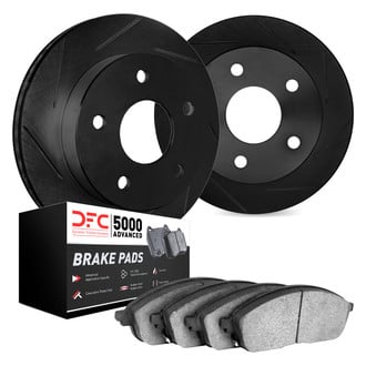 DFC® 3502-74028 - Slotted Front Brake Kit with 5000 Advanced Brake Pads