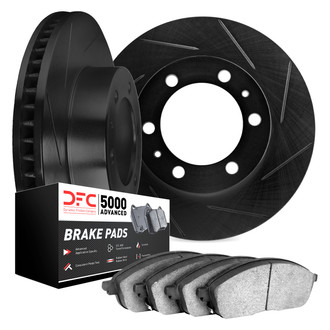 DFC® - Slotted Front Brake Kit with 5000 Advanced Brake Pads