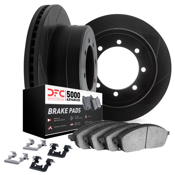 DFC® - Slotted Front Brake Kit with 5000 Advanced Brake Pads