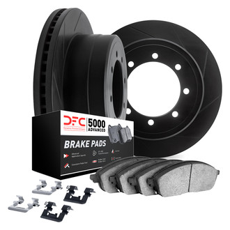 DFC® 3512-54010 - Slotted Front Brake Kit with 5000 Advanced Brake Pads