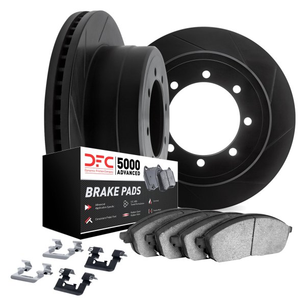 DFC® - Slotted Front Brake Kit with 5000 Advanced Brake Pads